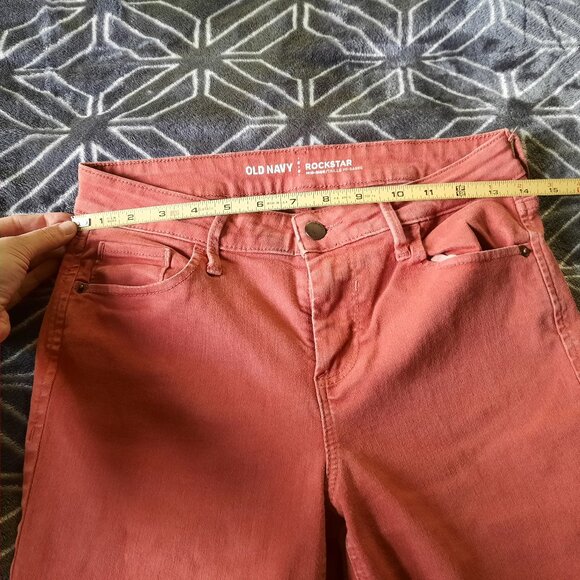 Old Navy Rockstar Midrise Skinny Jeans - Size 6 - Picture 12 of 16
